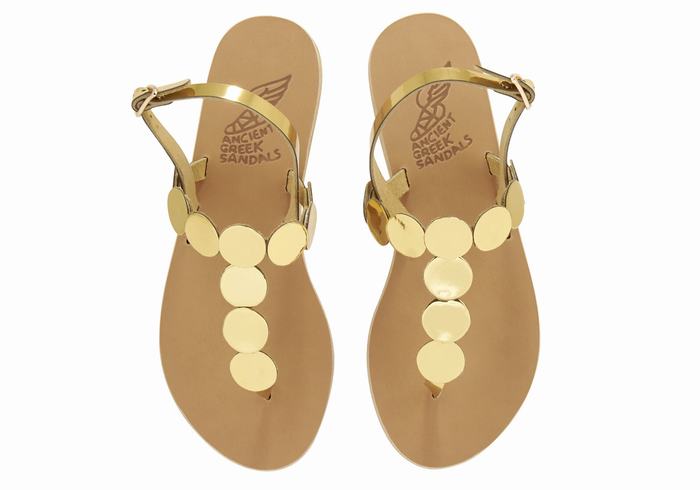 Sandales Bride Arrière Ancient Greek Sandals Ilios Flip Flop Leather   | ZVU-2982075